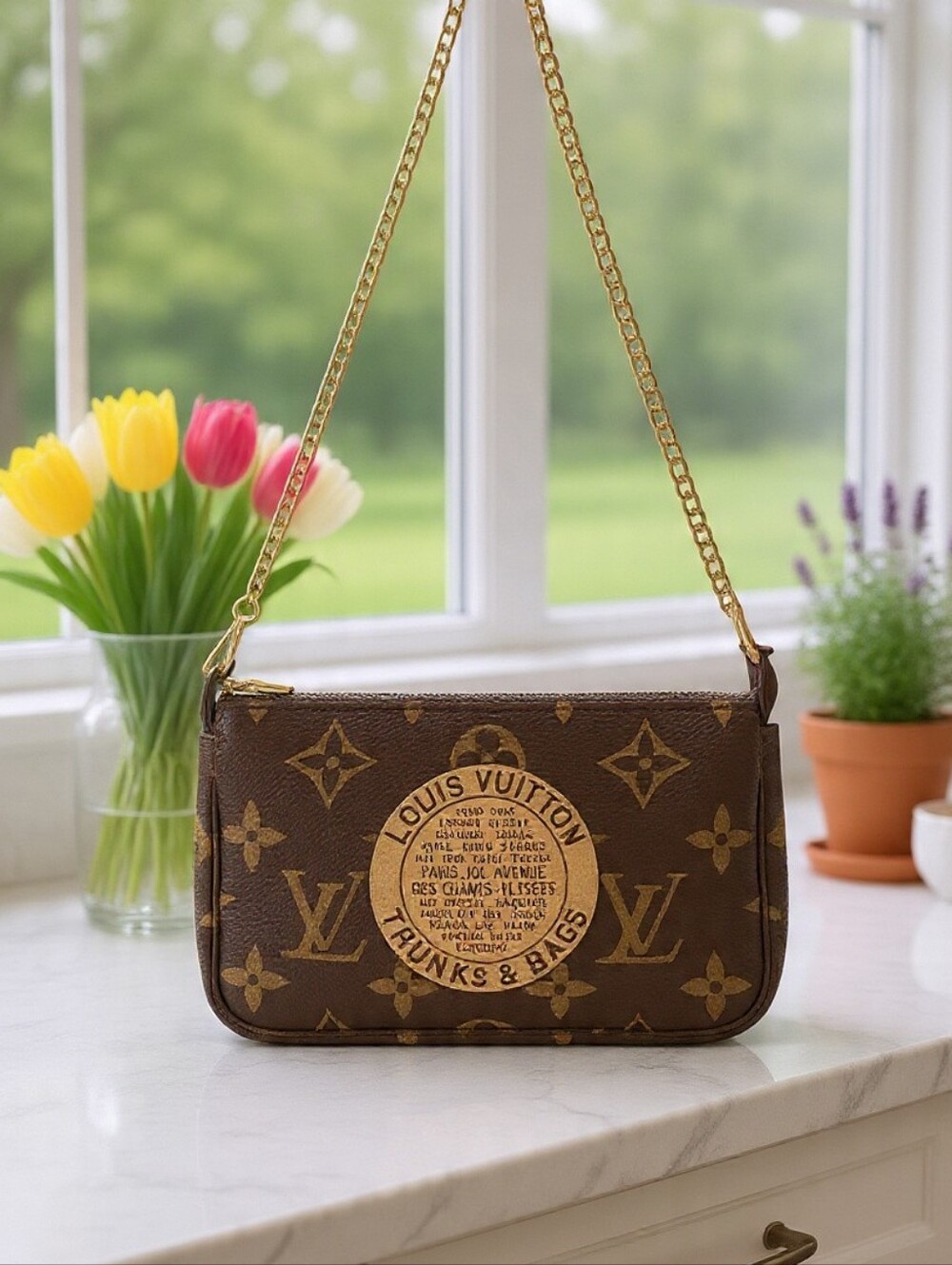 Louis Vuitton Mini Pochette Trunks & Bags Limited Edition ✨ Box+COA